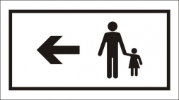Gyalogosok haladási iránya (bal)
